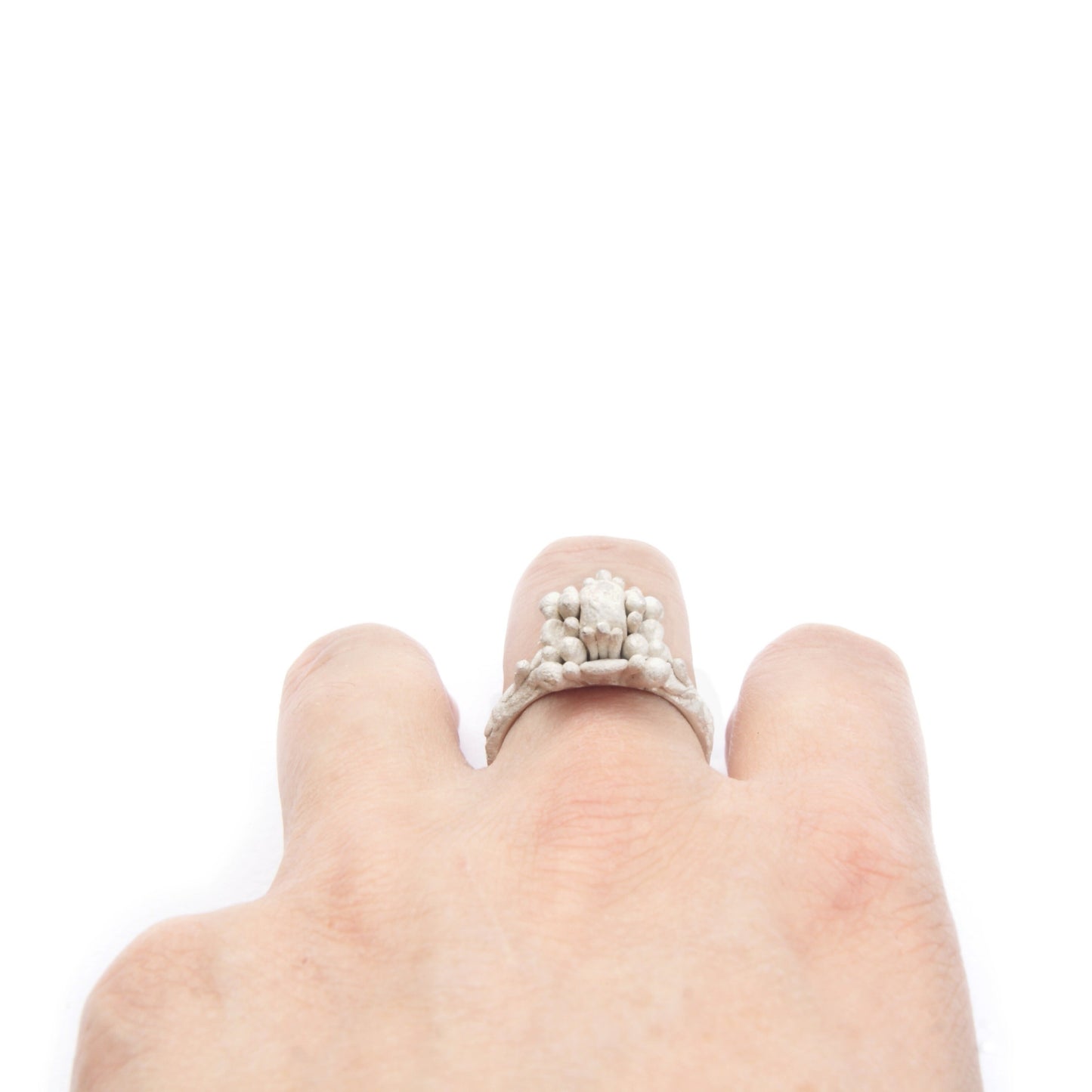 Artisan Silver Ring with Twist | Unique Vintage-Inspired Ring