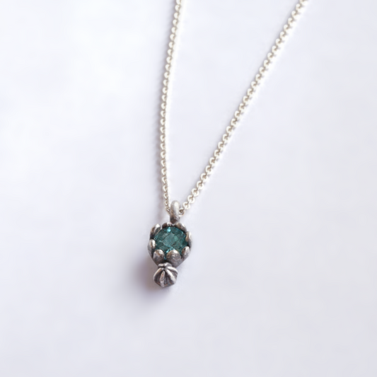 Pendant with tourquoise Gemstone Apatit – Ready to Ship