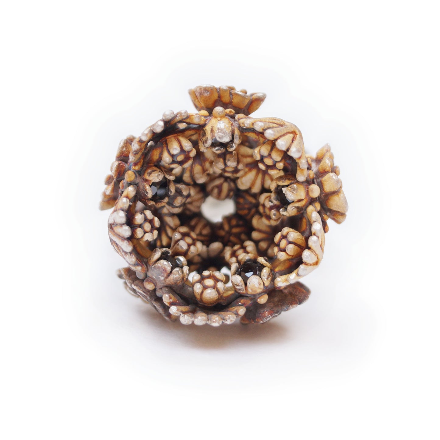 Artisan Statement Ring in Silver