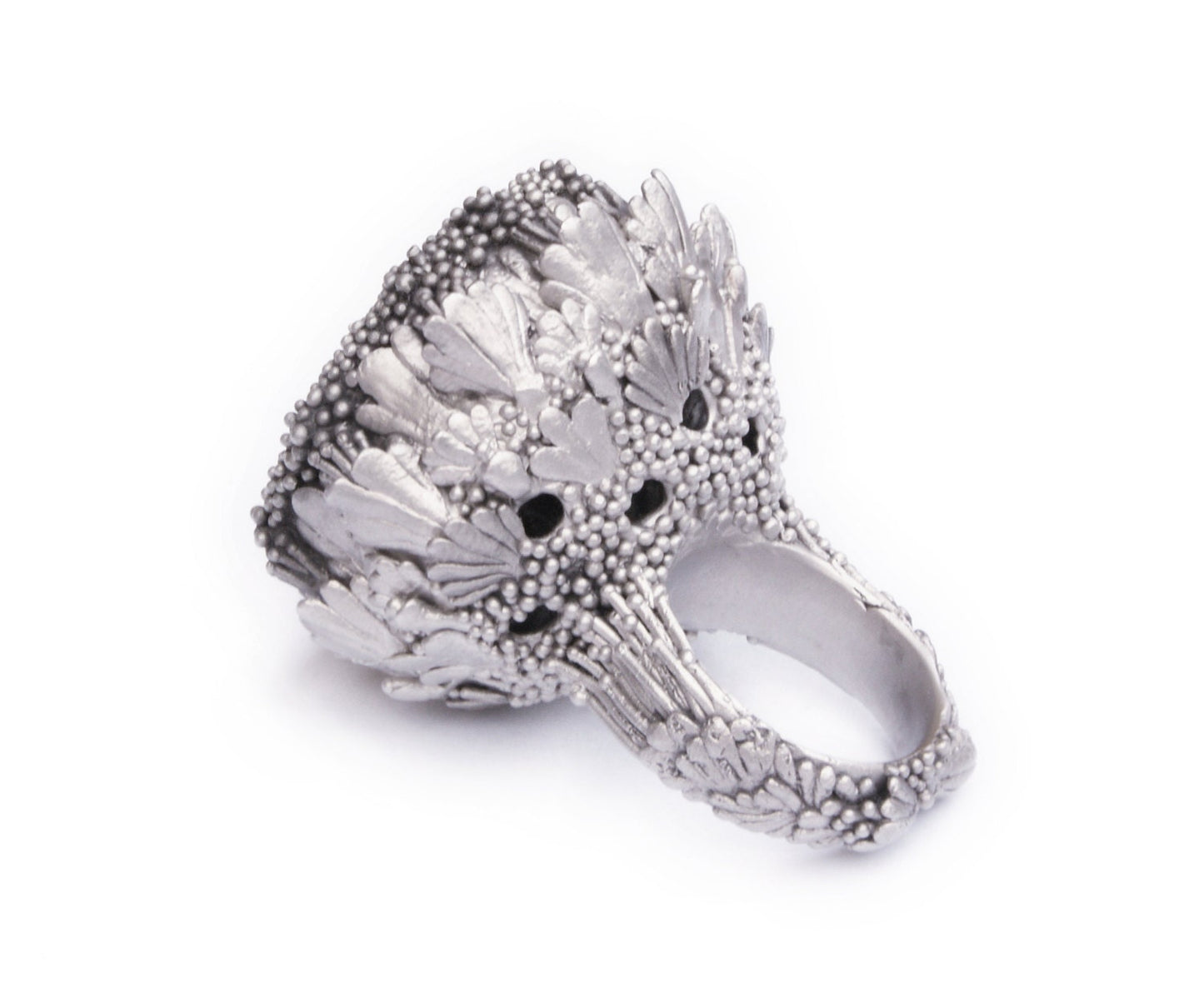 Unique Silver Ring | Artisan Sculptural Design | One-of-a-Kind Jewelry for Collectors