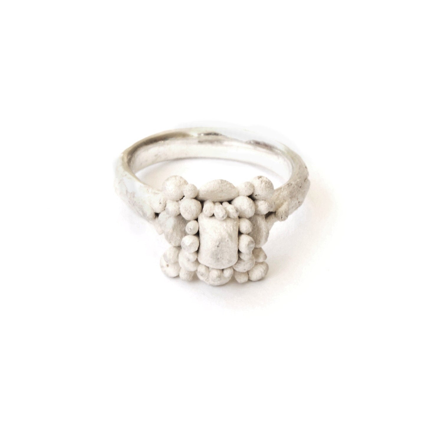 Artisan Silver Ring with Twist | Unique Vintage-Inspired Ring