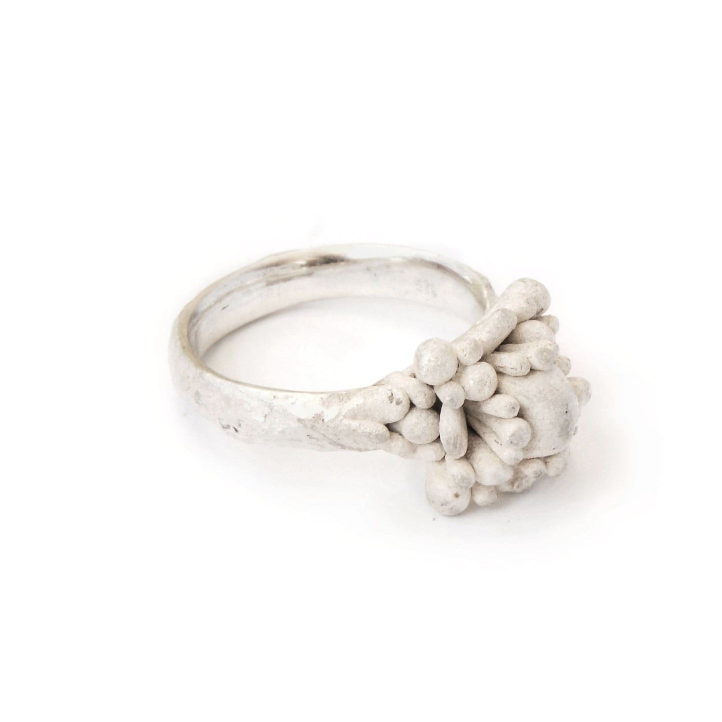 Artisan Silver Ring with Twist | Unique Vintage-Inspired Ring