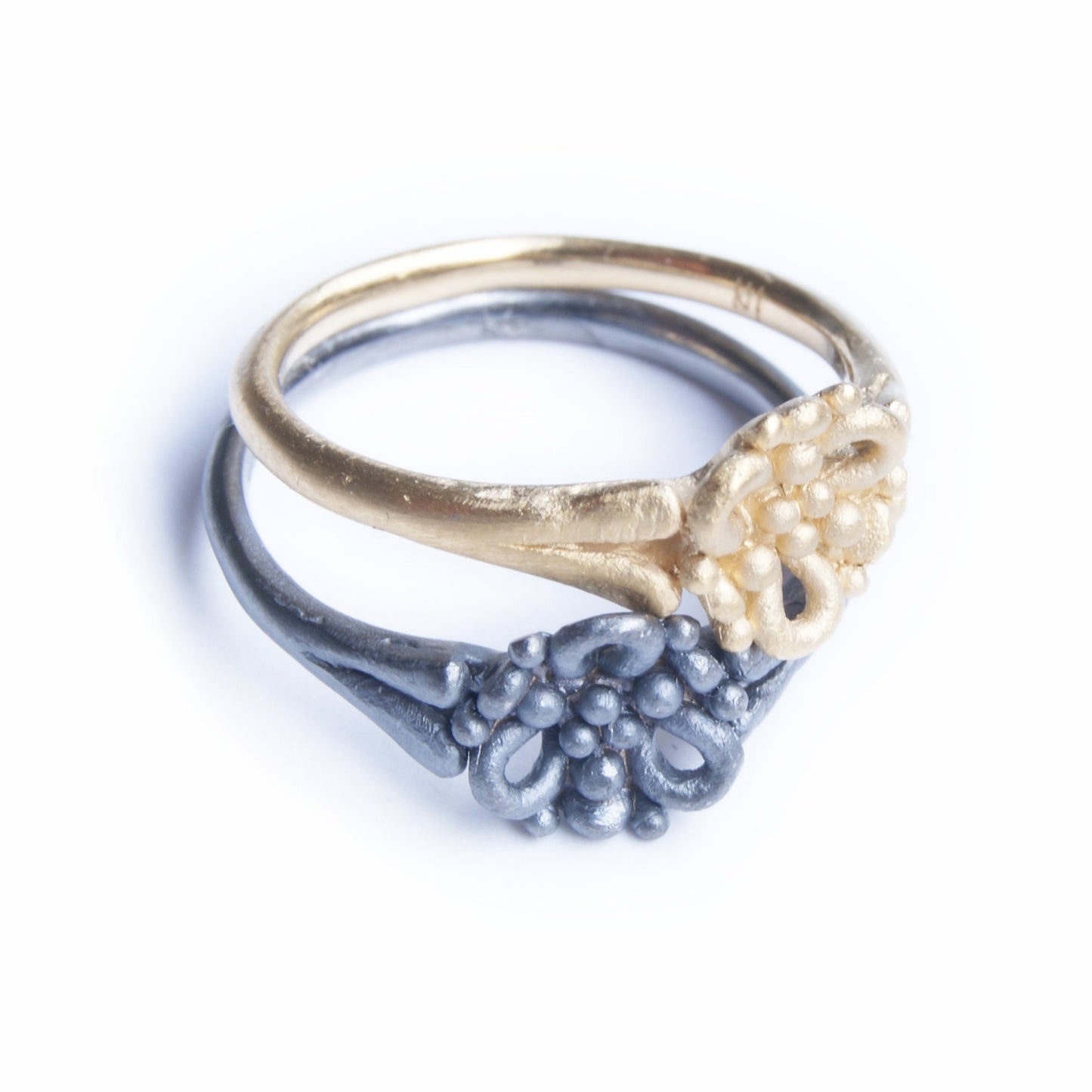 Delicate Handmade Silver Ring – Botanical Inspired for Everyday Wear