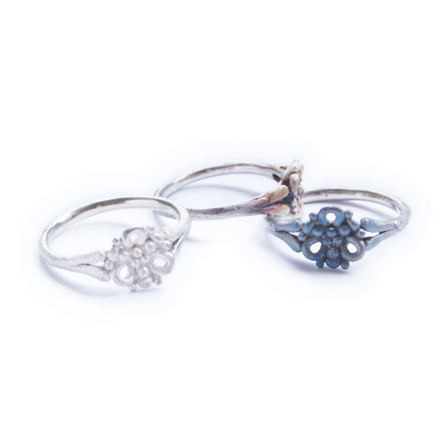 Delicate Handmade Silver Ring – Botanical Inspired for Everyday Wear